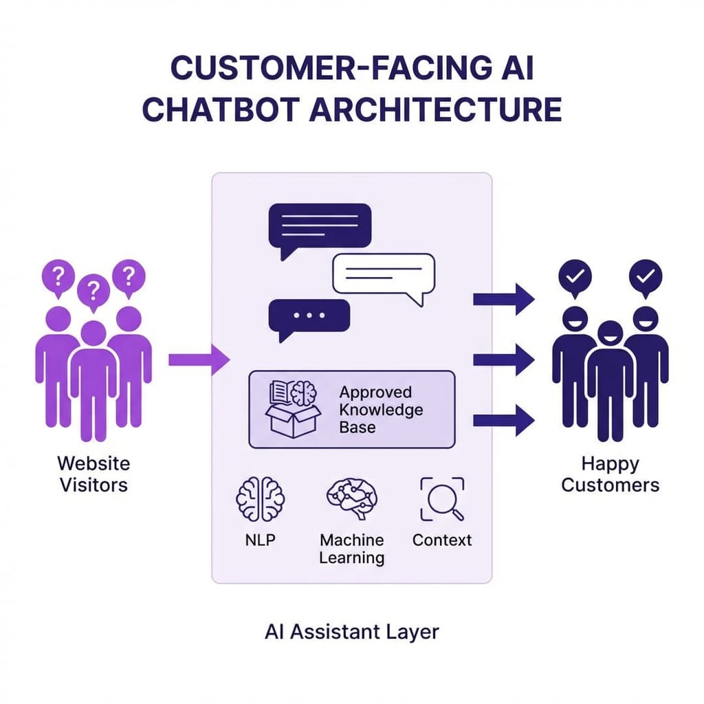 Customer-Facing AI Interface Architecture